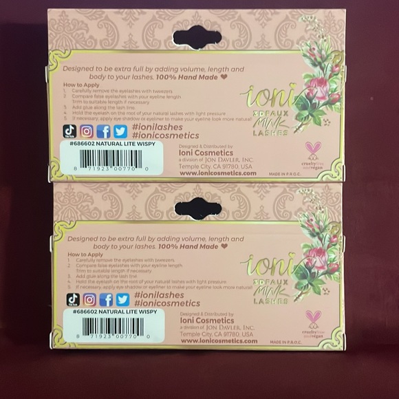 Ioni Lashes Natural Lite Wispy - Picture 2 of 3